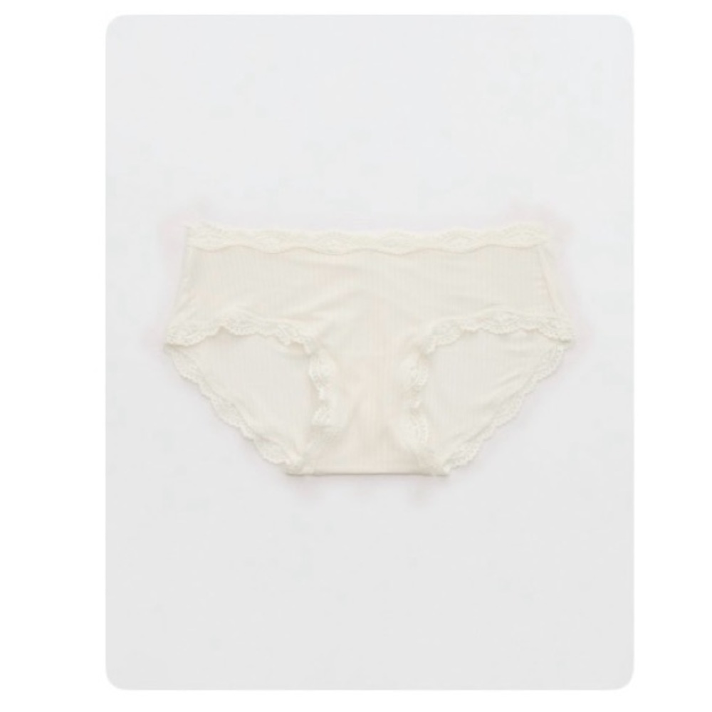 NWT Aerie Superchill Modal Lace Boybrief Panty